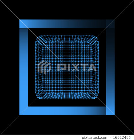 Mesh polygonal background. Scope of lines and dots. Ball of the lines connected to points. Molecular Mesh polygonal background. Scope of lines and dots. Ball of the lines connected to points. Molecular 16912495