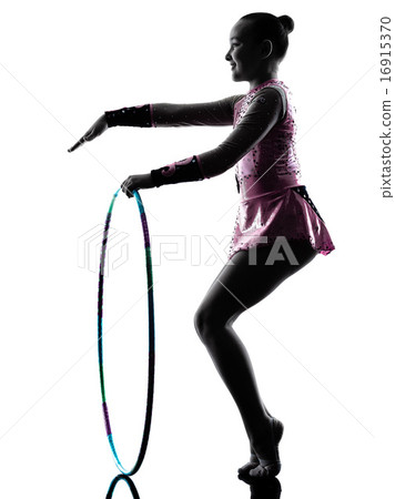Rhythmic Gymnastics little girl child Rhythmic Gymnastics little girl child 16915370