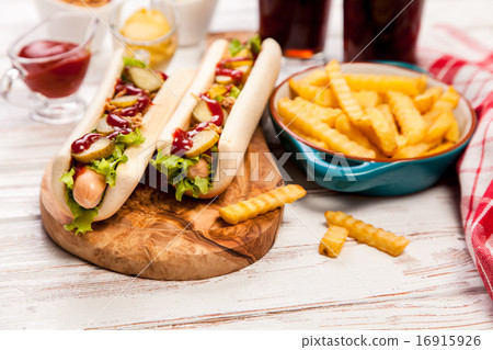 Hot dogs Hot dogs 16915926