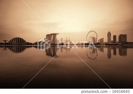 Singapore skyline Singapore skyline 16916693
