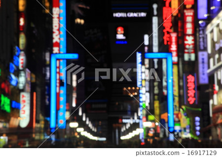 娛樂區形象的背景材料圖像(新宿歌舞伎町·中央電車中央路) 娛樂區形象的背景材料圖像(新宿歌舞伎町·中央電車中央路) 16917129