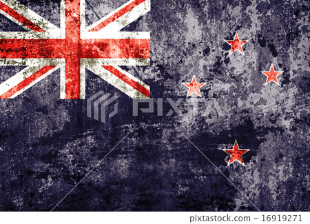 Grunge New Zealand Flag Grunge New Zealand Flag 16919271
