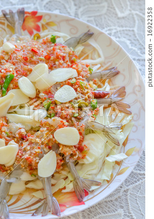 raw shrimp in spicy fish sauce raw shrimp in spicy fish sauce 16922358