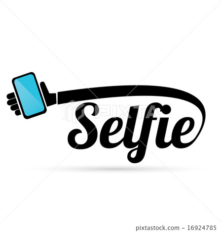 Taking Selfie Photo on Smart Phone concept icon . Taking Selfie Photo on Smart Phone concept icon . 16924785