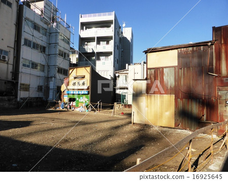 第二次世界大戰食品市場後消失的場景Sharkokuzawa Kitaguchi站前市場市場 16925645