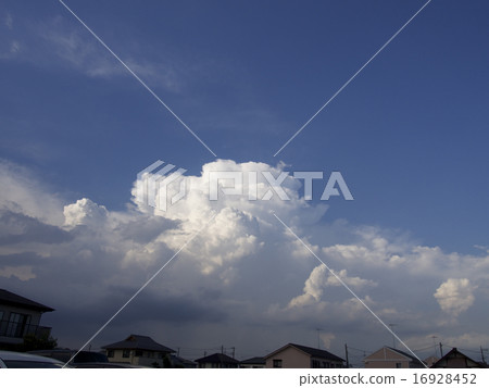 夏日的天空（藍天白雲） 16928452