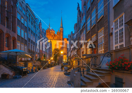Mariacka street in Gdansk Old Town, Poland 16930067