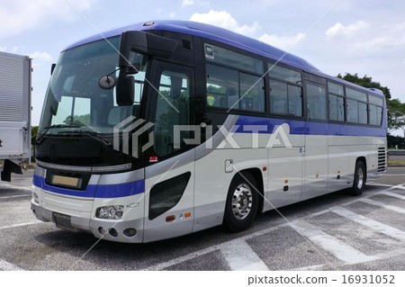 Tourist bus with wheelchair lift 16931052