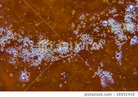 Texture is boiling yellow apricot jam Texture is boiling yellow apricot jam 16932450