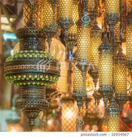 Mosaic Ottoman lamps from Grand Bazaar 16934067