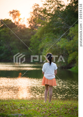 Little asian child in doctor uniformLittle asian c 16934138