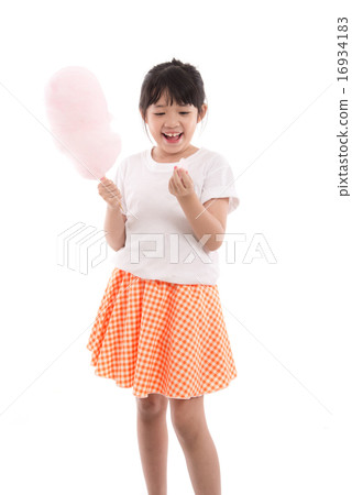 Little asian child in doctor uniformLittle asian c 16934183