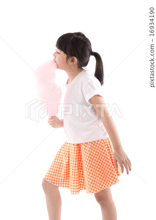 Little asian child in doctor uniformLittle asian c 16934190