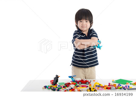 Little asian child in doctor uniformLittle asian c 16934199