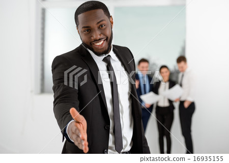 Concept for multi-ethnic business team 16935155