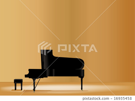 Grand Piano illustration Grand Piano illustration 16935458