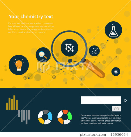 Set of flat design icon for experiment Set of flat design icon for experiment 16936034