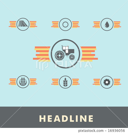 Set of vector characters relating to agriculture Set of vector characters relating to agriculture 16936056