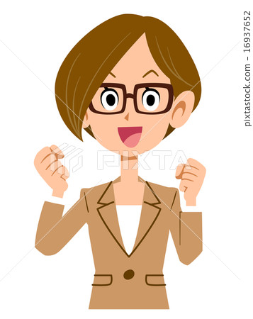 一個穿著西裝的女人 一個穿著西裝的女人 16937652