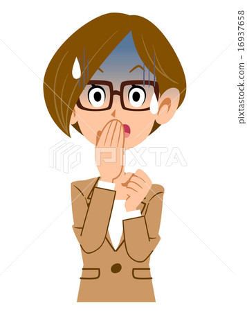 A woman with a pale tie 16937658