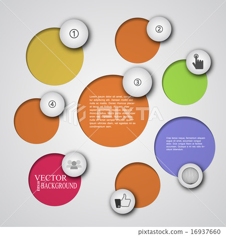 Simply infographic step by step template 16937660