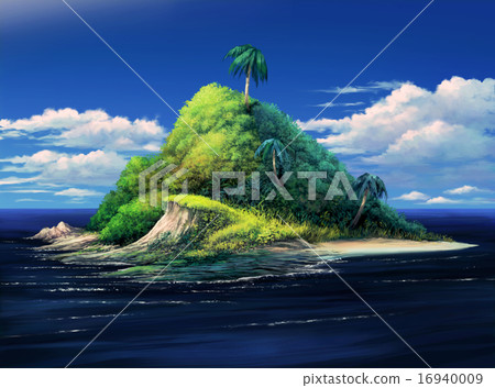 無人居住的插圖白天 16940009
