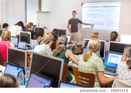Informatics workshop at university. Informatics workshop at university. 16941419