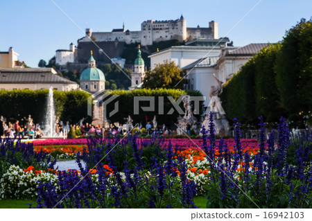 View to Zalzburg from Mirabellgarten 16942103