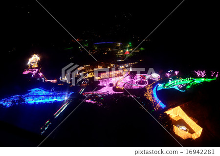 Illumination of Sagami Lake 16942281