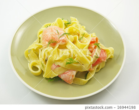 Salmon pasta 16944198