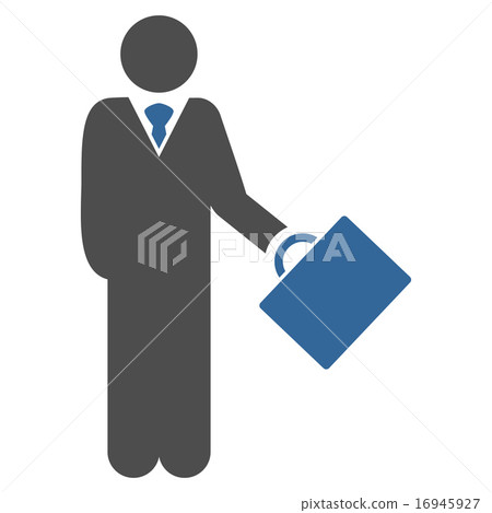 Businessman icon from Business Bicolor Set Businessman icon from Business Bicolor Set 16945927