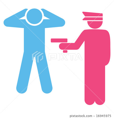 Arrest icon from Business Bicolor Set Arrest icon from Business Bicolor Set 16945975
