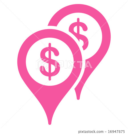 Bank Places icon from Business Bicolor Set 16947875