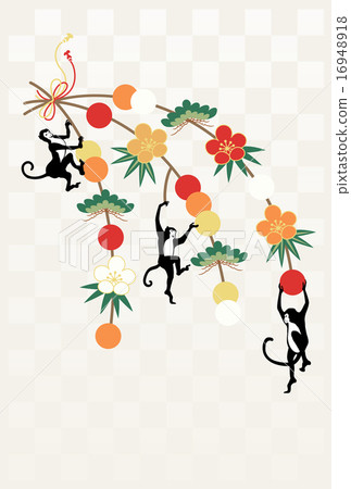 猴子玩米糕 猴子玩米糕 16948918