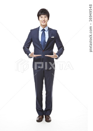 Businessman's pose Businessman's pose 16949548