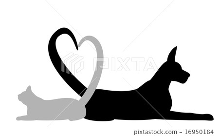 狗貓尾巴心臟 16950184