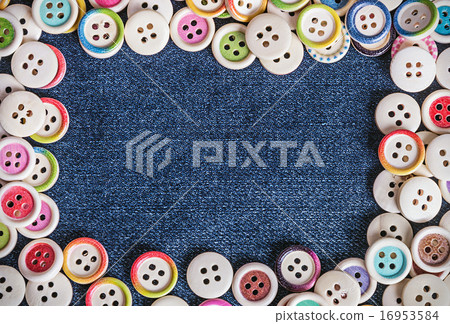 Closeup different Buttons Closeup different Buttons 16953584