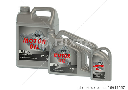 Set of canisters motor oil Set of canisters motor oil 16953667