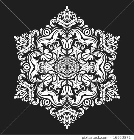 Damask Vector Oriental Pattern 16953871
