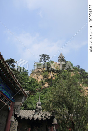 Tianjin Tianjin board mountain landscape scenic spots stadium light stupidity tower 16954862
