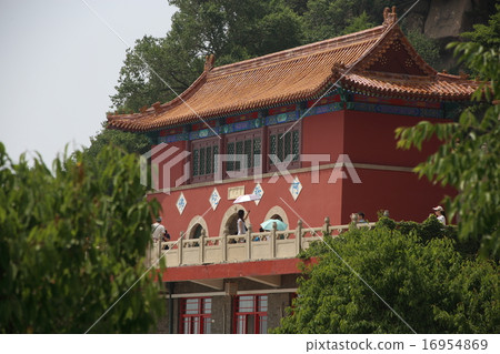 Tianjin Tianjin Board Mountain Landscape Scenic Spot Scenic Spot Temple 16954869
