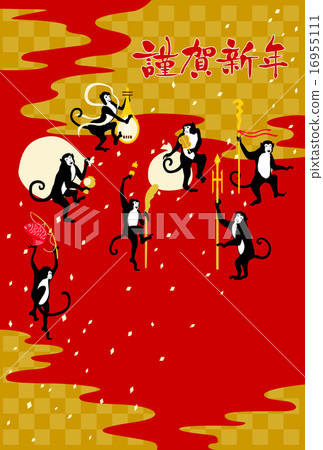 七個幸運神的猴子用詞 16955111