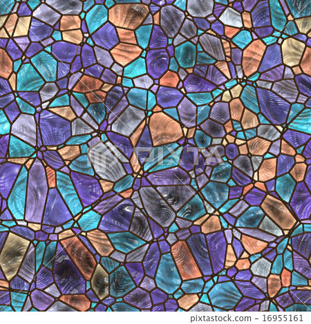 Glass mosaic seamless generated texture Glass mosaic seamless generated texture 16955161