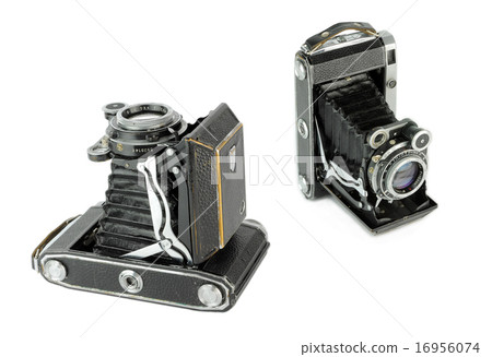 Very old Medium format portable vintage camera 16956074