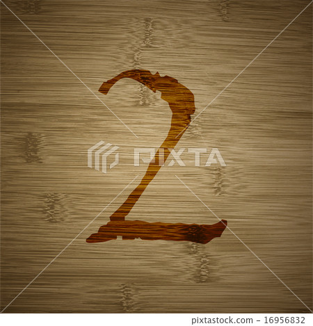 number two icon symbol Flat modern web design with number two icon symbol Flat modern web design with 16956832