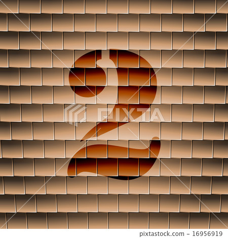 number two icon symbol Flat modern web design with number two icon symbol Flat modern web design with 16956919