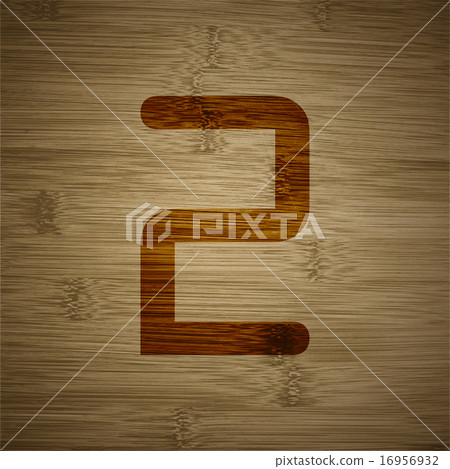 number two icon symbol Flat modern web design with number two icon symbol Flat modern web design with 16956932