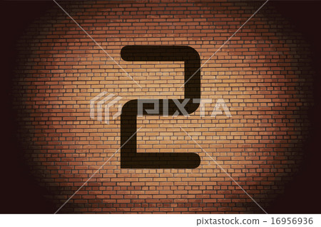 number two icon symbol Flat modern web design with number two icon symbol Flat modern web design with 16956936