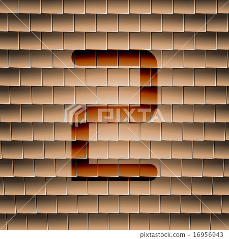 number two icon symbol Flat modern web design with number two icon symbol Flat modern web design with 16956943
