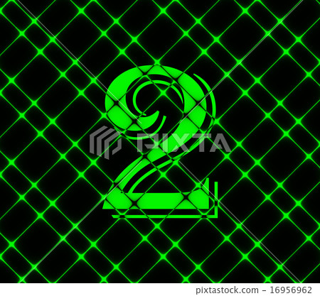 number two icon symbol Flat modern web design with number two icon symbol Flat modern web design with 16956962